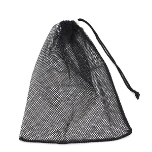 カスタムロゴ付きナイロンギフトバッグを梱包するための巾着メッシュバッグプロモーション格安ナイロン (20cm <最大長さ <30cm)