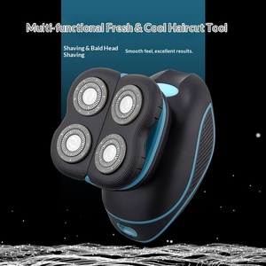 Afeitadora Eléctrica Recargable para Hombre, Cabezales Flotantes 4D, Afeitado en Seco y Húmedo, Resistente al Agua - Product Image 2