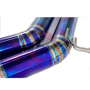 Escape Catback VORTEX Rainbow Burnt Titanium Valvetronic para AUDI A7 C7 3.0T 2010-2018, Instalación Directa con Tornillos - Product Image 6