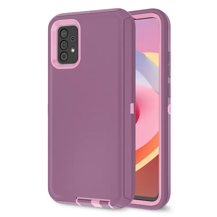 Coque Defender 3 en 1 de luxe, résistante aux chocs, de qualité blindée, pour Samsung A 13 A 23 A 33, vente en gros