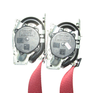 81 D857805A Universeller verstellbarer 3-Punkt-versenkbarer Auto-Rücksitz gurt Rot für Audi Q2L - Product Image 4