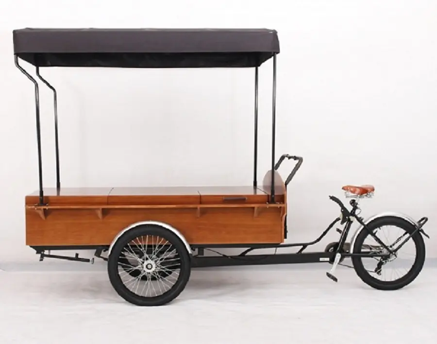 Китайская фабрика кофе трехколесный велосипед уличная тележка для еды для уличной продажи