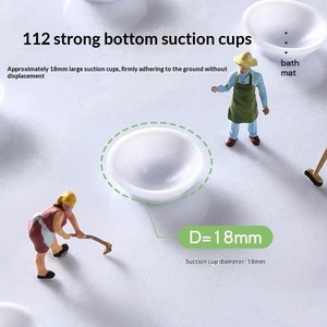 Tapis de sol antidérapant pour enfants en PVC lavable à la <span class=keywords><strong>main</strong></span>, motif d'animaux imprimés, grande taille - Product Image 3