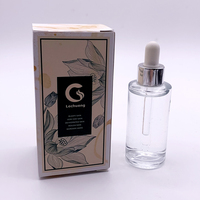 Vente en gros Boîte d'emballage cosmétique de parfum en papier rigide Boîte de parfum cosmétique en carton de luxe à impression personnalisée