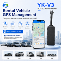 Traceur GPS étanche 4G LTE 2G filaire pour gestion de flotte, suivi en temps réel, géofencing, surveillance ACC, coupure de carburant à distance