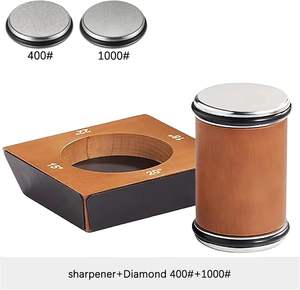 Afilador de Cuchillos, Kit de Afiladores de Cuchillos Rodantes, Afilador de Cuchillos de Cocina con Diamante y Cerámica para Acero - Product Image 2