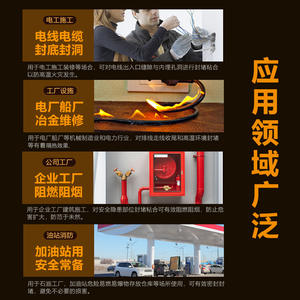 Scellant ignifuge biologique de 20 kg pour la résistance aux hautes températures, anti-rongeurs, fils électriques, matériaux ignifuges - Product Image 3