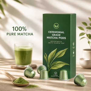 Sampler Trial Matcha Capsules Tasting Green <b>Tea</b> Pods Compatible Capsule Coffee <b>Makers</b> Wholesale OEM Private Label Stock - Product Image 1