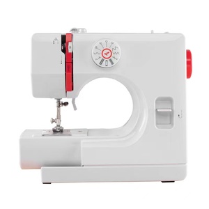 Machine à coudre domestique multifonctionnelle avec point de chaînette et moteur à aiguille simple - Product Image 2
