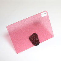 Feuille acrylique PMMA coulée et extrudée de 3 mm et 4 mm, motif marbré, couleur acrylique, paillettes