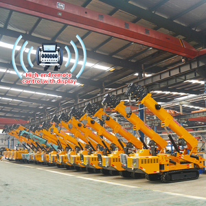 מנוף עכביש 3 טון לכל סוגי השטח - בעל תקן CE/ISO, שלדת זחלים, אידיאלי לכרייה ועבודה בשטח - Product Image 5