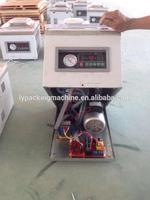 DZ-260PD Kleine Desktop Automatische Gebeitst Komkommer Vacuüm Afdichting Verpakkingsmachine DZ260