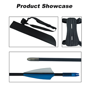 Usine directe 6mm <span class=keywords><strong>vert</strong></span> fantôme enfants en fibre de verre pointe émoussée arc classique et flèche ensemble pour <span class=keywords><strong>l</strong></span>'entraînement en plein air pour les jeunes archers - Product Image 5