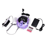 202 modèle en peluche US Plug Rechargeable professionnel ABS Efile électrique 45000 tr/min perceuse à ongles avec USB