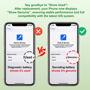 Batteries au lithium polymère les plus vendues en usine pour iPhone 14 Pro – <span class=keywords><strong>Batterie</strong></span> de remplacement décodée, 100 % fonctionnelle, résout les problèmes de pop-up, certifiées CE FCC - Product Image 2