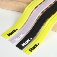 Patchs de cou en caoutchouc souple 3d personnalisés étiquette de logo étiquette de transfert de chaleur en silicone PVC vente en gros