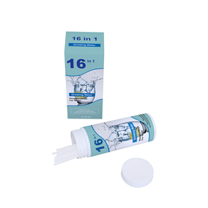 Tiras Reactivas para Análisis <span class=keywords><strong>de</strong></span> Agua Potable 16 en 1, 50 Unidades, Papel <span class=keywords><strong>de</strong></span> Prueba para Calidad del Agua <span class=keywords><strong>de</strong></span> Piscinas, Cloro Residual, pH, Dureza, <span class=keywords><strong>Nitrato</strong></span> <span class=keywords><strong>de</strong></span> <span class=keywords><strong>Hierro</strong></span> - Product Image 4