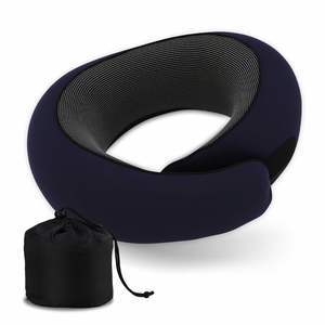 Oem Factory Price Custom Logo Package Support for Airplane Washable U-Shaped <b>Memory</b> <b>Foam</b> Neck Travel Pillow - Product Image 4