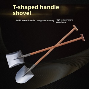 T-shaped จัดการเหล็กแมงกานีสจอบในครัวเรือนสำหรับขุด<span class=keywords><strong>ดิน</strong></span>พลั่วเหล็กเกษตรและพลั่วเหล็ก - Product Image 2