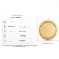 Pièces commémoratives personnalisées avec logo – Alliage de zinc 3D usiné CNC, usinage par électroérosion à fil, or, argent, émail, objets de collection en métal