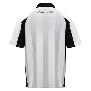 Personalized Pattern Design Digital Print Soccer Jersey Retro Breathable Quick Dry <b>Pullover</b> Polo Neck Football Uniform <b>Men</b> - Product Image 2