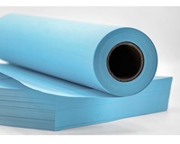 Rollo de papel para plotter CAD en color blanco/gris/azul 0,61*50m/100m 2 pulgadas/3 pulgadas núcleo interno