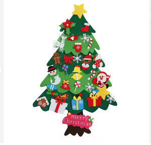 Haute qualité écologique cultiver les décorations en feutre de festival de capacité pratique pour enfants support et accessoires d'arbre de Noël - Product Image 1