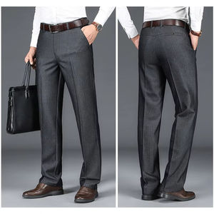 <span class=keywords><strong>Pantalon</strong></span> de Costume Chic pour Hommes d'Affaires, <span class=keywords><strong>Grande</strong></span> <span class=keywords><strong>Taille</strong></span>, Qualité Supérieure, Idéal pour le Travail et les Occasions Formelles – Vente Chaude - Product Image 3