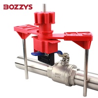 Verrouillage universel à double bras BOZZYS pour tous types de vannes