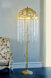 램프 갓 600*2000H 6 * G9 하이 퀄리티 황동 + 유리 이탈리아 패션 수제 플로어 램프와 럭셔리 loror 램프 - Product Image 2