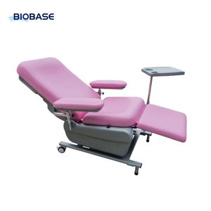 BIOBASE Chine – Fauteuil de don de sang électrique pliable et confortable pour la collecte de sang, modèle BK-BC100, origine Shandong, garantie 1 an - Product Image 1