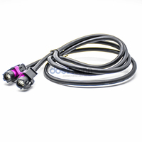 Cable de Alta Velocidad de Datos HSD de 4 Pines, Hembra a Hembra, Código A, para Cámara LVDS Automotriz