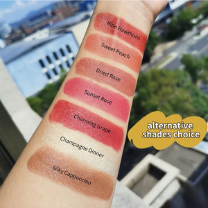 Bán buôn khuôn mặt make up Heart Shape Vegan Kem Blush Stick nhãn hiệu riêng Hữu Cơ má Matte Tint Mỹ phẩm Tim Blush - Product Image 2