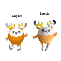 Mocassins en peluche pour enfants, personnalisé, design lacets, peluche douce