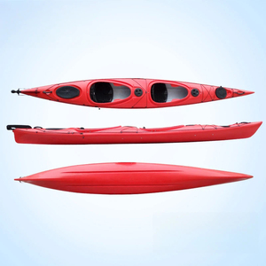 Kayak <span class=keywords><strong>rigide</strong></span> double Ocean Boat Roll Molded, léger, 2 places, propulsion à pédales, pour voyages longue distance. - Product Image 5