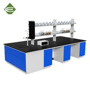 Cartmay Bền Phòng Thí Nghiệm Sử Dụng Thép Gỗ Băng Ghế Dự Bị Nhựa Phenolic Bàn Làm Việc Phòng Thí Nghiệm Bàn Làm Việc Lưu Trữ Trường Học Bệnh Viện - Product Image 1