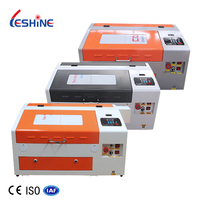 Machine de découpe laser CO2 mini A3 4030 400x300mm Tr3050 X 50w, machine de gravure et de découpe laser, machine de fabrication de tampons laser