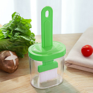 Oil <b>brush</b> with <b>bottle</b>, kitchen pancake <b>brush</b>, household high-temperature resistant <b>brush</b>, honey <b>bottle</b>, condiment <b>bottle</b>, - Product Image 2