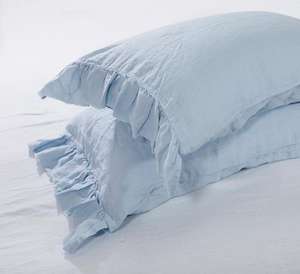 Parure de lit en lin grès, qualité supérieure, linge de lit, drap, vente en gros, 100% - Product Image 5