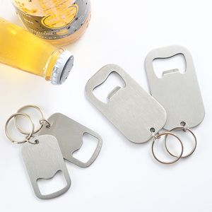 Cadeau promotionnel, ouvre-bouteille plat en métal, porte-clés, ouvre-bouteille en acier inoxydable - Product Image 5