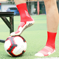 Chaussettes de sport antidérapantes de haute qualité Chaussettes athlétiques Poignée en caoutchouc antidérapante pour le football Rugby Basketball Running Randonnée Yoga