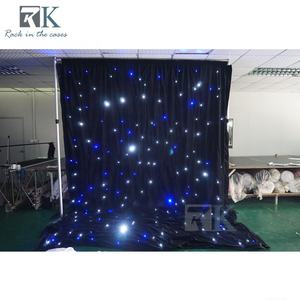 ม่านไฟ LED อัจฉริยะ ควบคุมด้วยระบบไฟฟ้า สำหรับตกแต่งฉากหลังงานแต่งงาน - Product Image 6