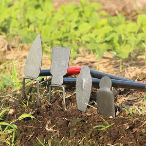 Ensemble d'outils de jardinage multifonctionnels, houe en acier au carbone A3, houe-râteau de jardin avec manche - Product Image 4