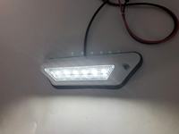 Lumière d'amélioration du périmètre 3W Ambulance LED Lumière Montage en surface Éclairage latéral blanc stable d'urgence