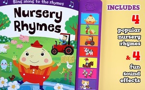 Livre sonore interactif <span class=keywords><strong>pour</strong></span> bébés avec boutons poussoirs, pochettes personnalisées imprimées et pages en carton <span class=keywords><strong>pour</strong></span> l'apprentissage précoce - Product Image 3