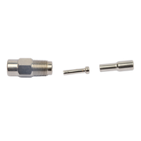 SS304 vissé boisson mamelon pour volaille poulet rongeur mamelon buveur ligne d'alimentation en eau