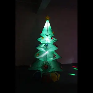Tree Inflatable 240cm 8ft 5 Layers Inflatable Christmas Tree With Lights Indoor Outdoor Decoration Big Outdoor Decorate Christmas Tree