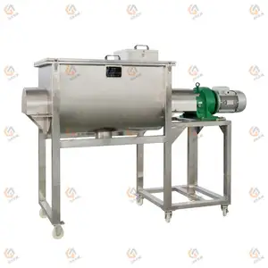 Top quality mixer food powder small laboratory horizontal ribbon mixer suppliers