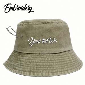 Custom Logo Outdoor Bucket <b>Hat</b> Embroidered Lightweight Breathable Sun <b>Hat</b> for <b>Hiking</b> Fishing Travel-Men Women's Ski Cycling - Product Image 6