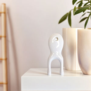 Nez Guasha outils de Massage yeux visage céramique Gua Sha outil visage manuel masseur outil de poche méridiens Acupoint Massage - Product Image 5